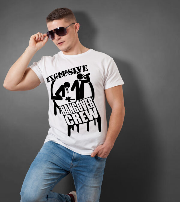 Exclusive Hangover Crew T-Shirt für alle Nachtschwärmer und Partymäuse