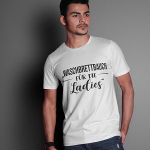 T-Shirt: Waschbrettbauch für die Ladies