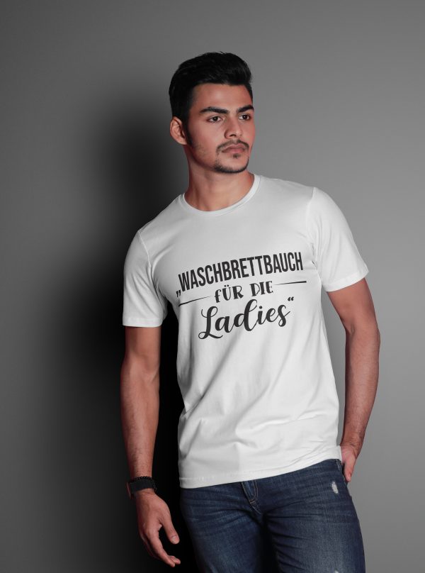 T-Shirt: Waschbrettbauch für die Ladies