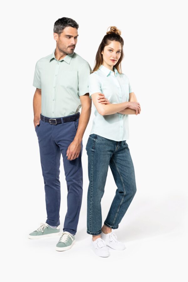Kariban K551 - Popeline Kurzarmhemd für Herren - Forest Green – Bild 15