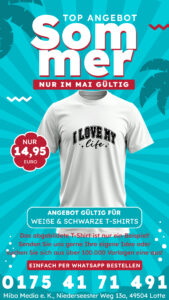 I love my life Mai Angebot